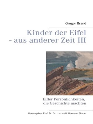 cover image of Kinder der Eifel--aus anderer Zeit III